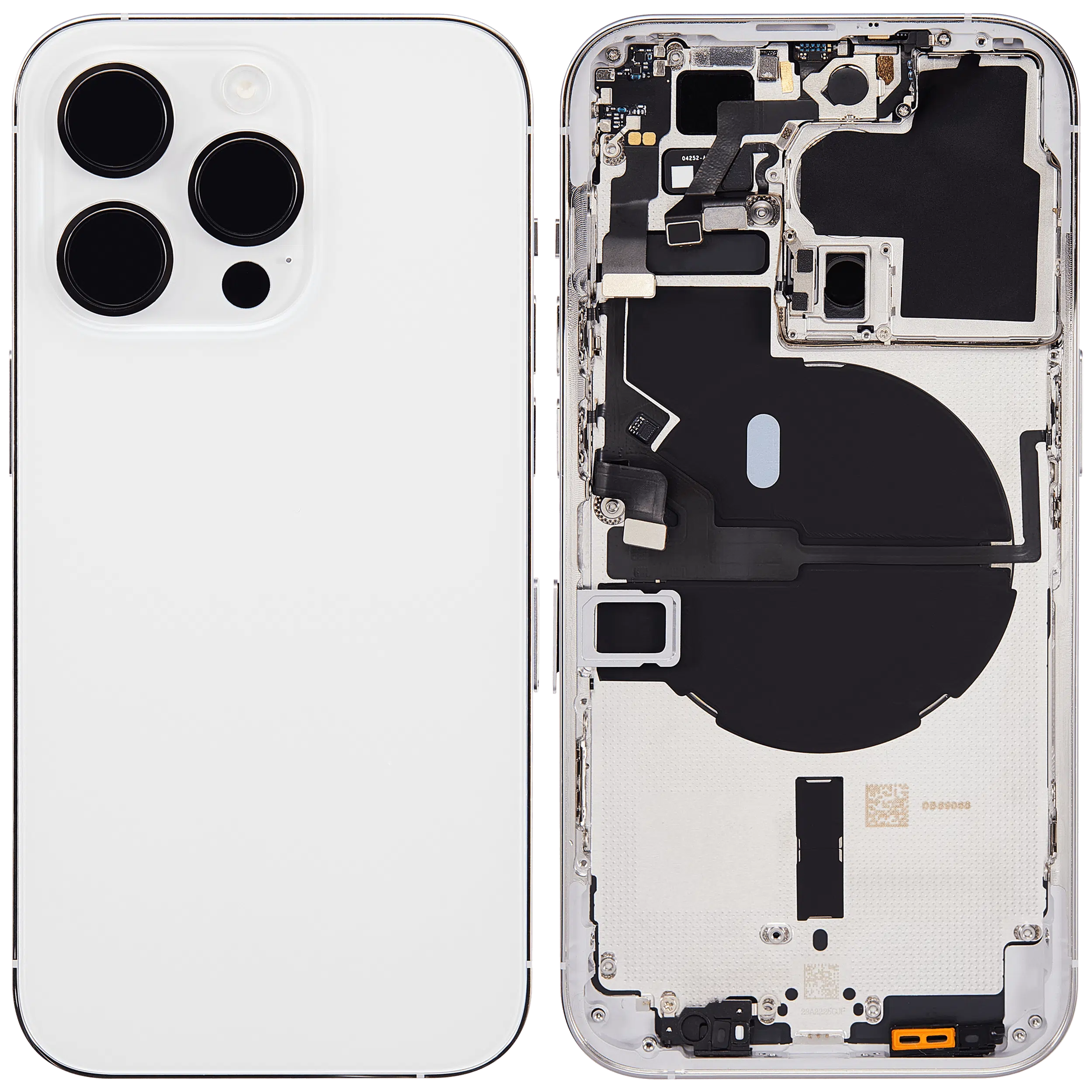 Arka Muhafaza W/Küçük Önceden Yüklenmiş İphone 14 Pro (Uluslararası Sürüm) (Logo Yok) (...