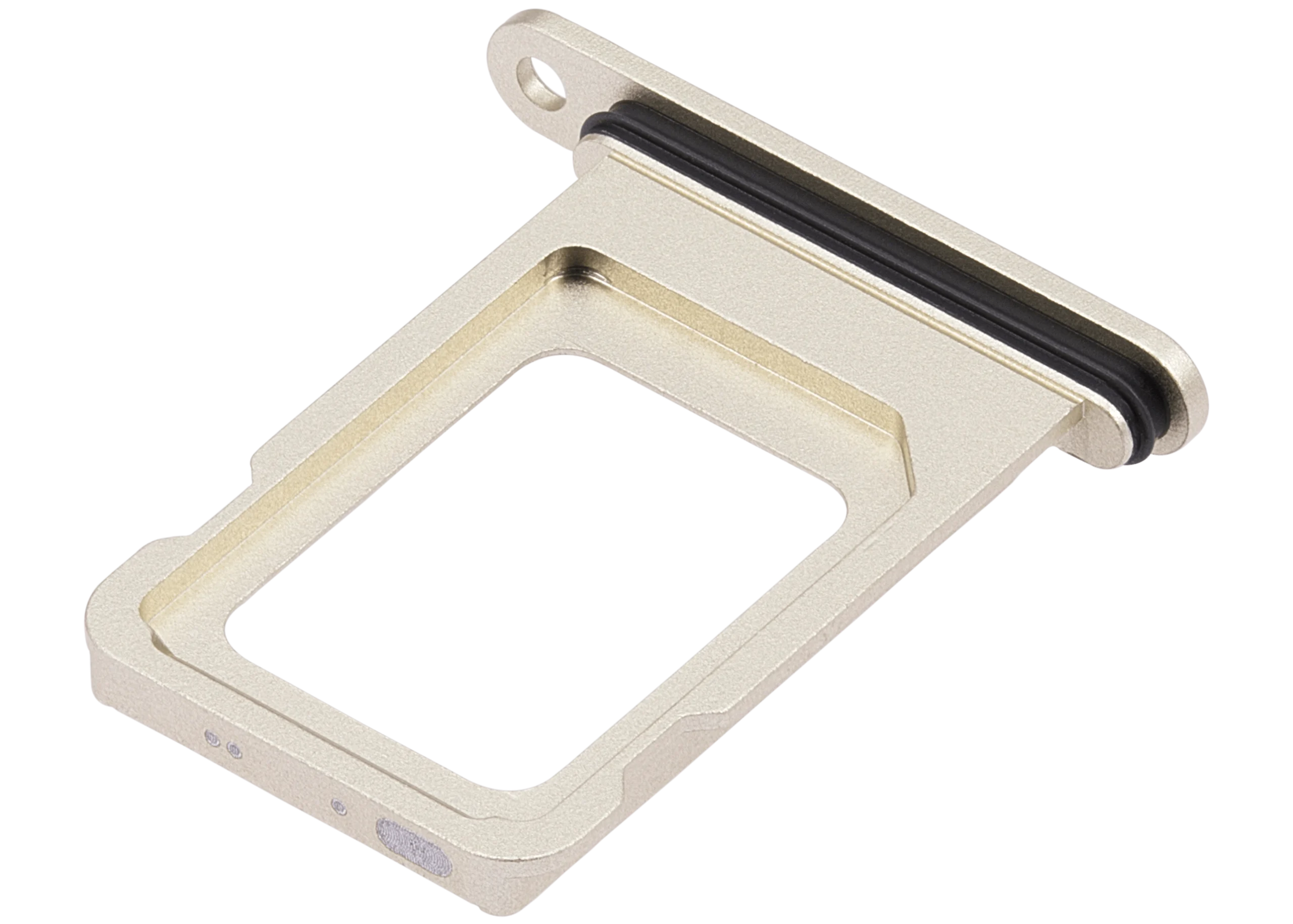 İphone 15 Plus ile Uyumlu Çift Sim Kart Tepsisi (Sarı)
