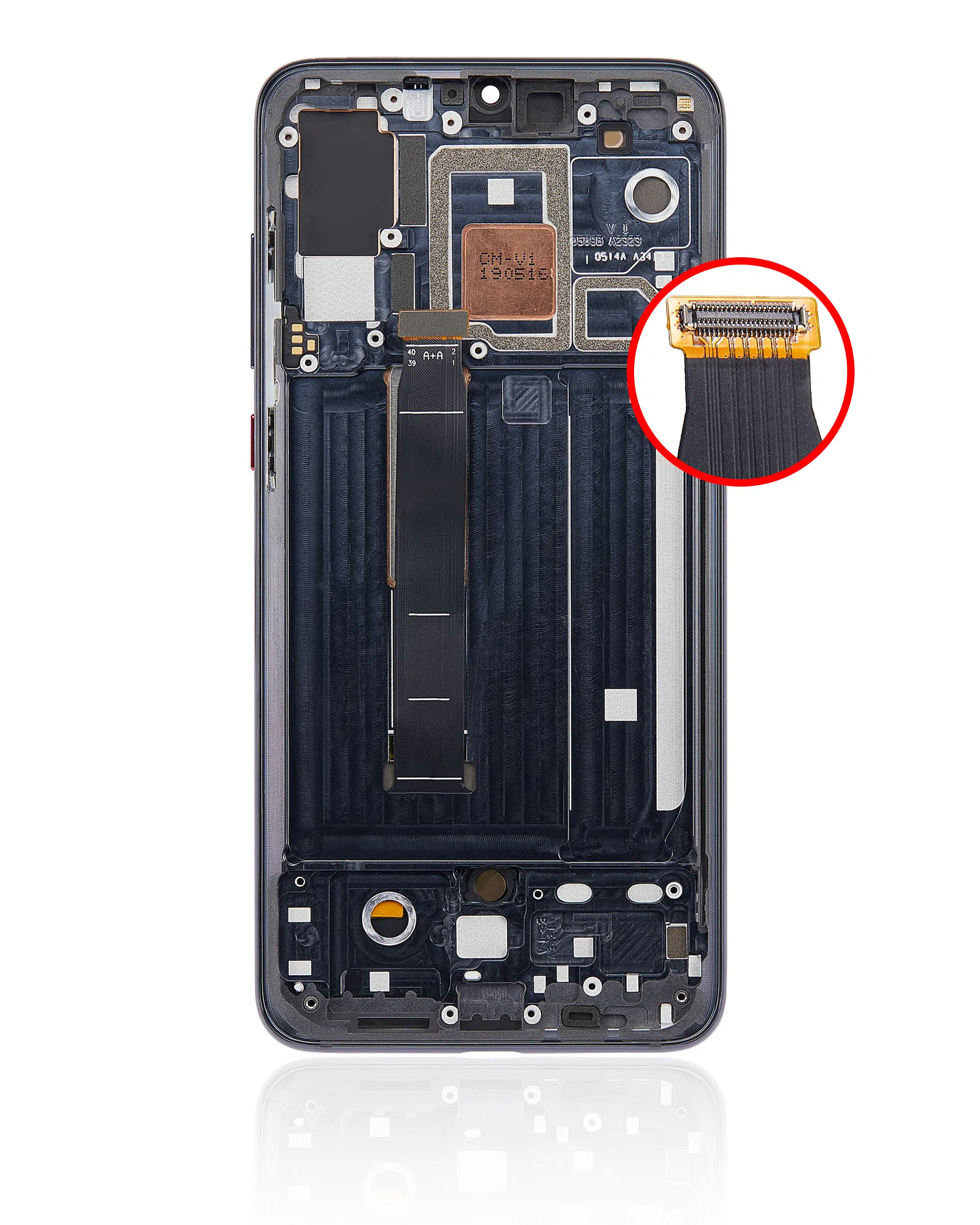 Xiaomi Mi 9 Pro (Titanyum Siyah) İle Uyumlu Çerçeveli OLED Ekranı470