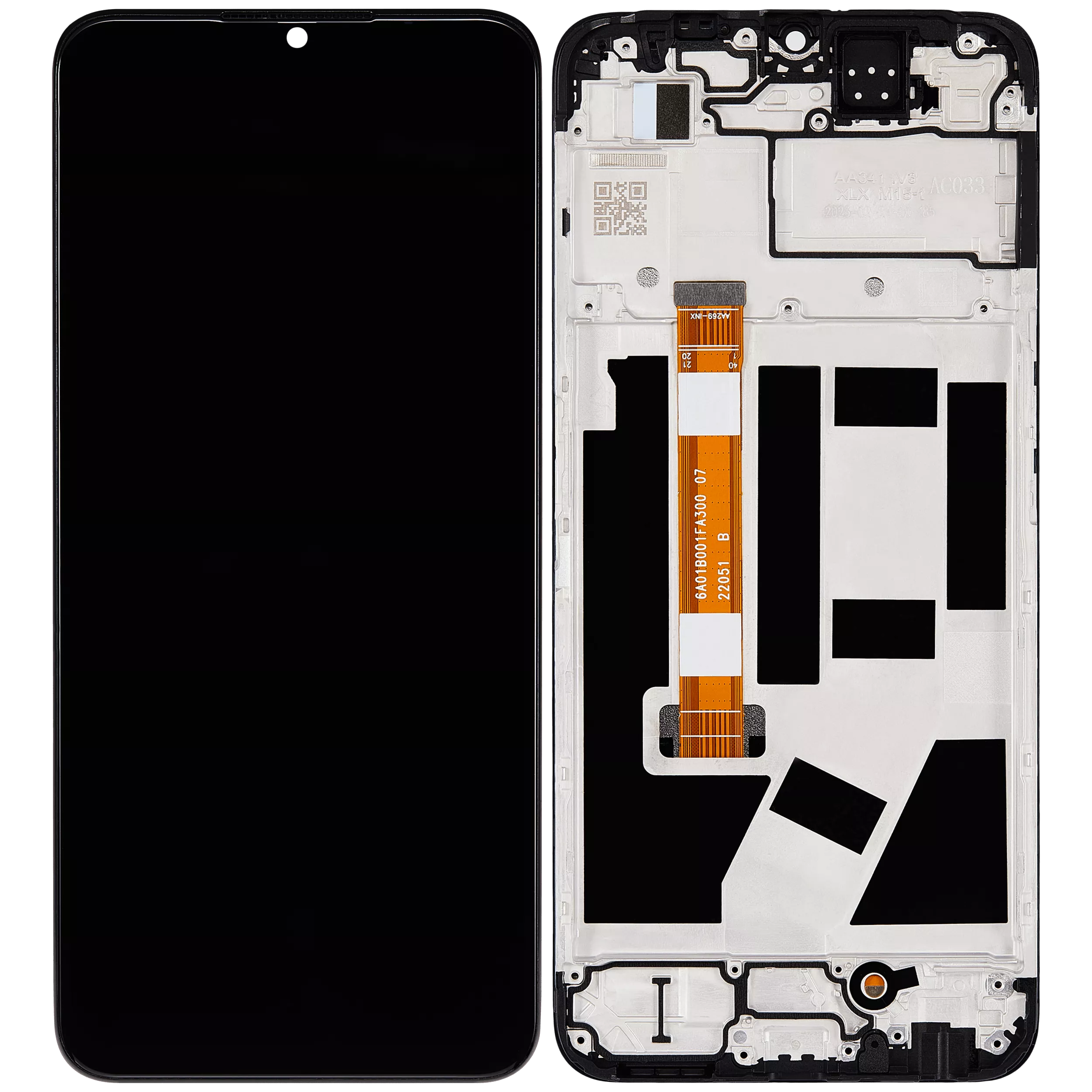 Oppo A57 5g ile Uyumlu Çerçeveli Ekran Dokunmatik (%100 Orijinal Ürün)