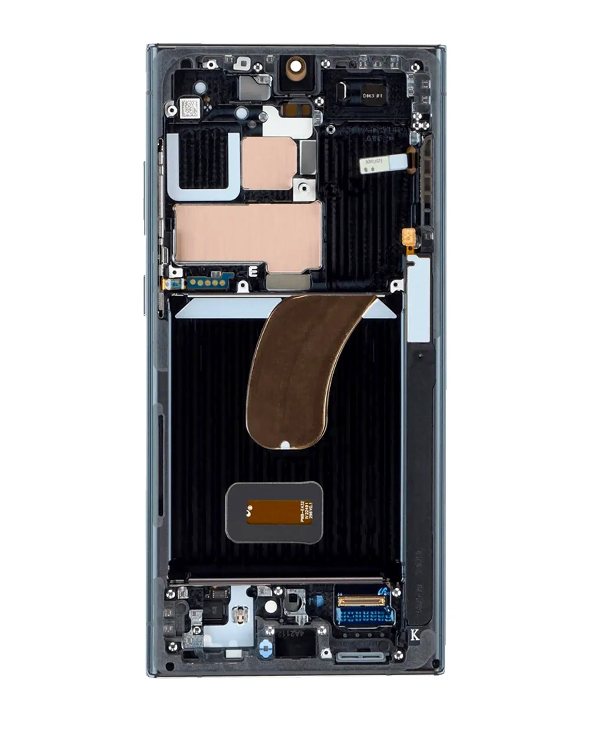 Samsung Galaxy S23 Ultra 5G (ABD ve Uluslararası) İle Uyumlu Çerçeveli OLED Montajı (Servis Pa... 