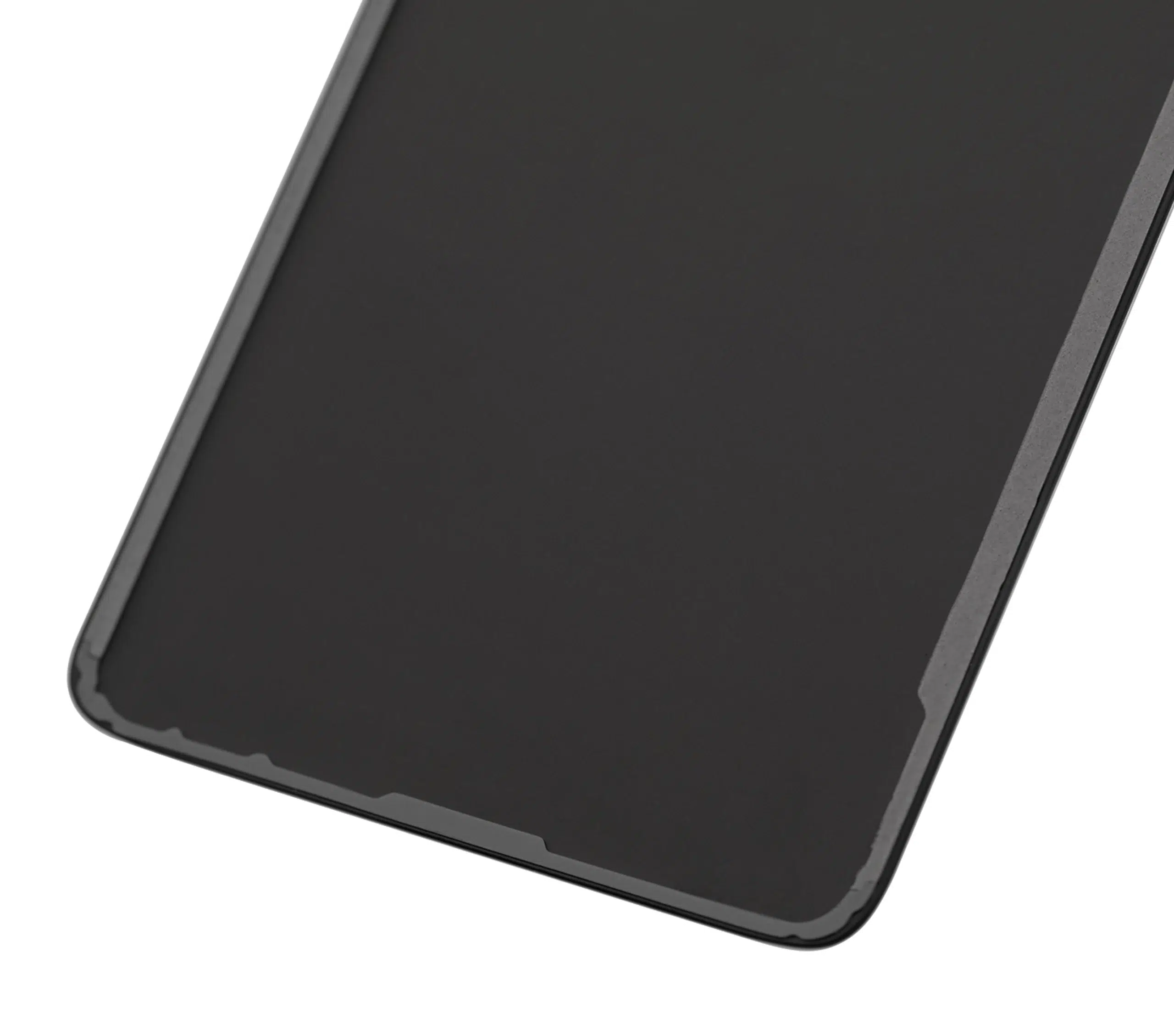 Huawei P30 İle Uyumlu Kamera Lensli Arka Kapak Camı (Siyah)