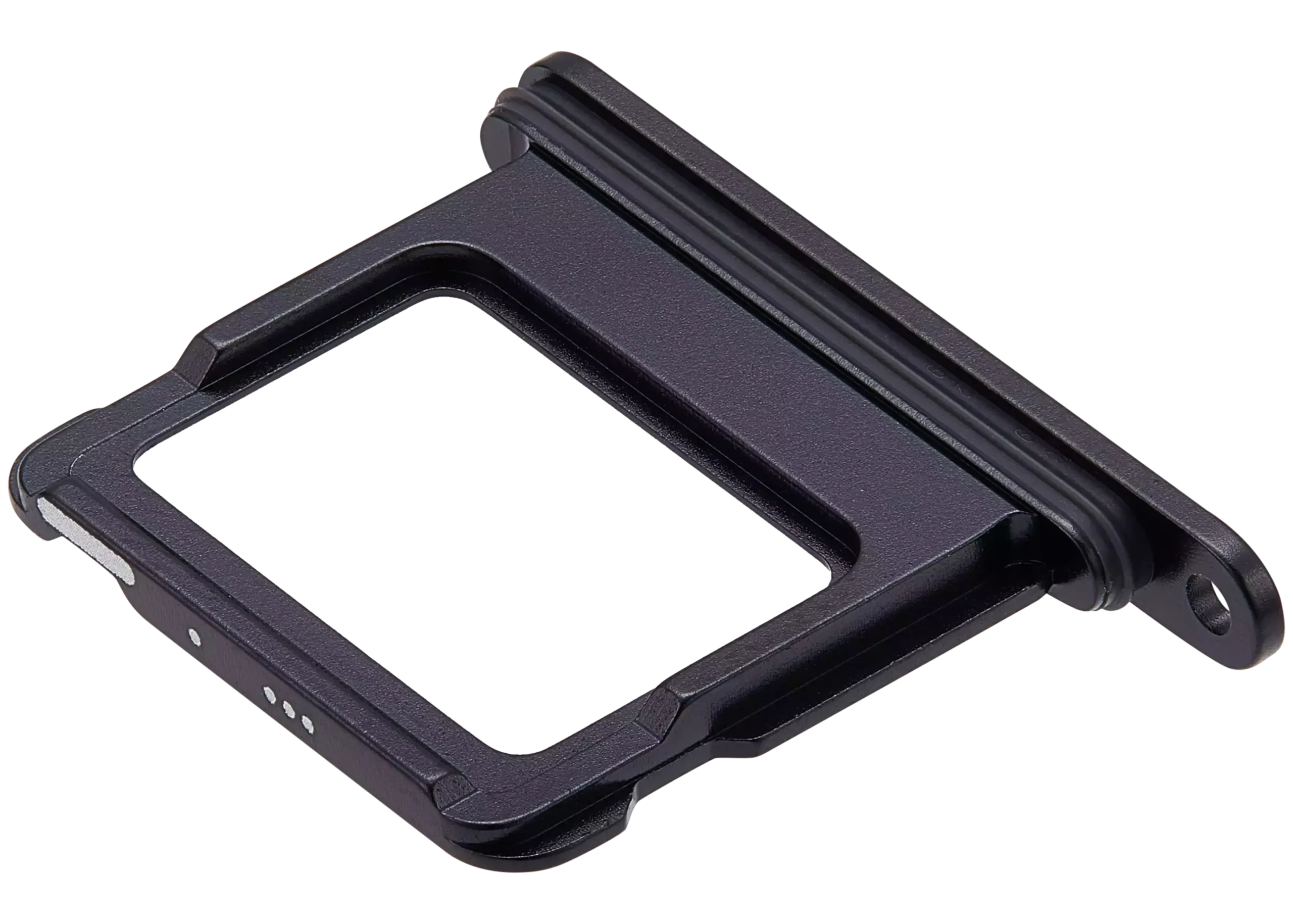 İphone 16 ile Uyumlu Tek Sim Kart Tepsisi (Siyah)
