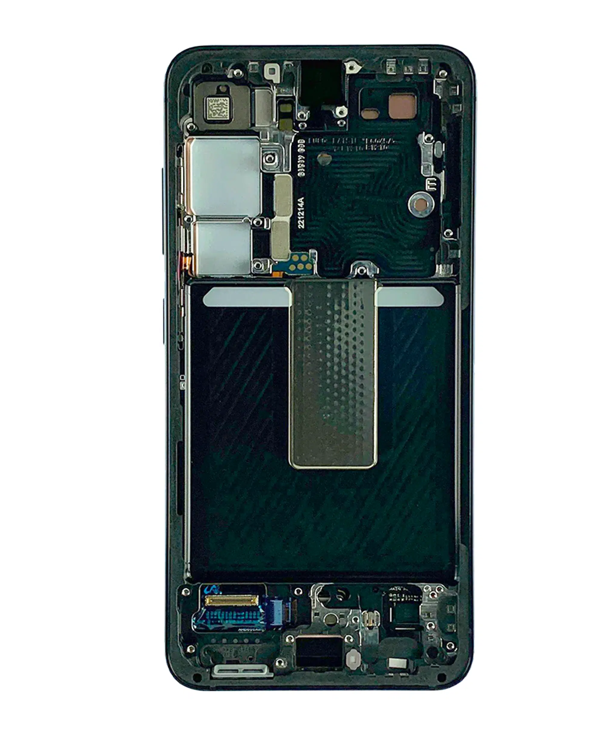Samsung Galaxy S23 5G (ABD ve Uluslararası) (Servis Paketi) İle Uyumlu Çerçeveli OLED Montajı (P... 