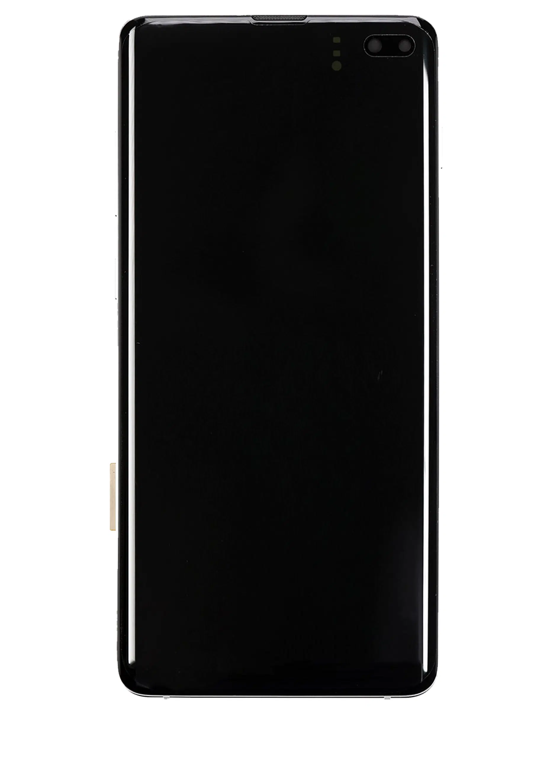 Samsung Galaxy S10 Plus İle Uyumlu Ekran Dokunmatik Çerçeveli (Prizma Yeşili)