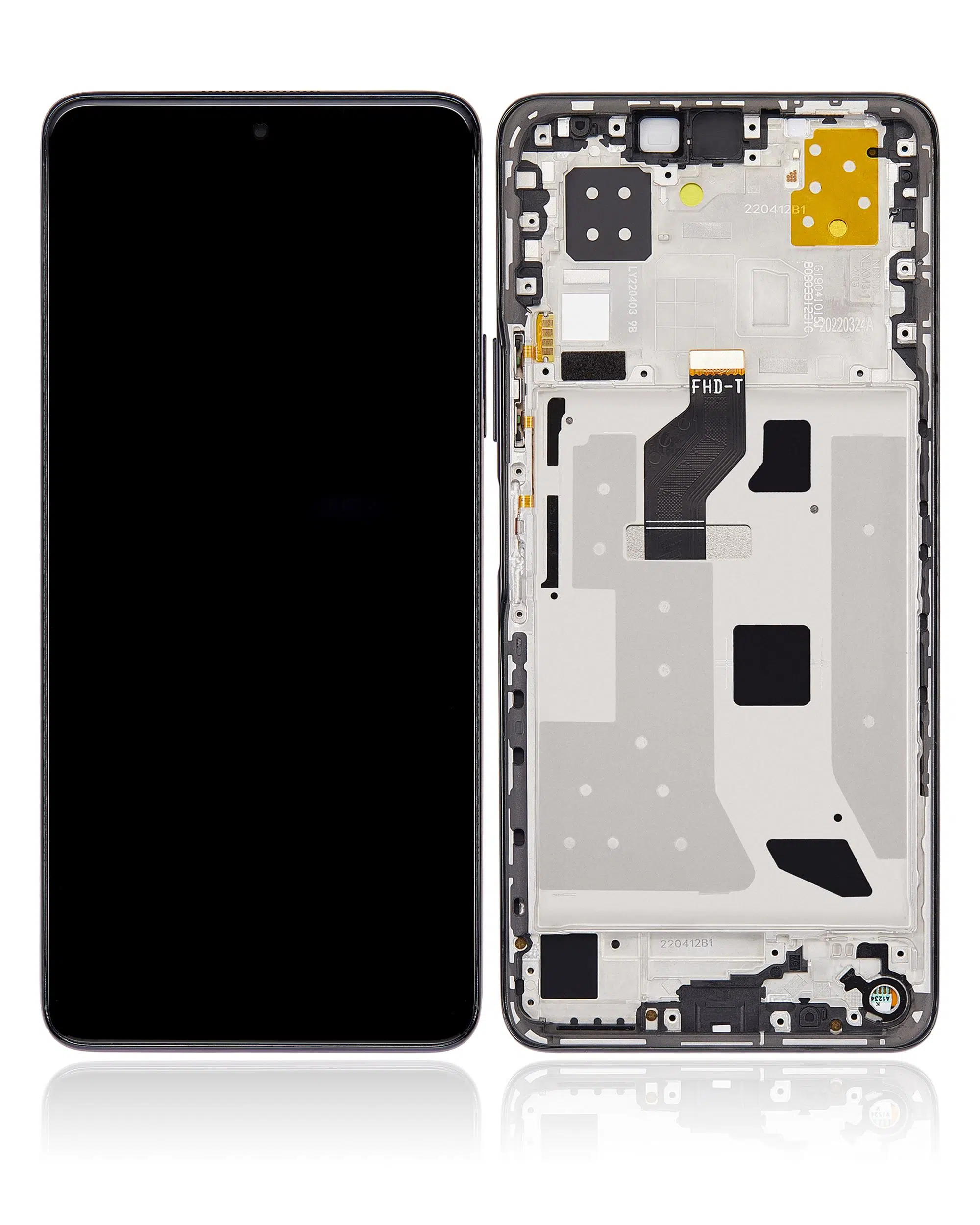 Huawei Nova 9 SE ile Uyumlu Çerçeveli Ekran Dokunmatik (%100 Orijinal Ürün)
