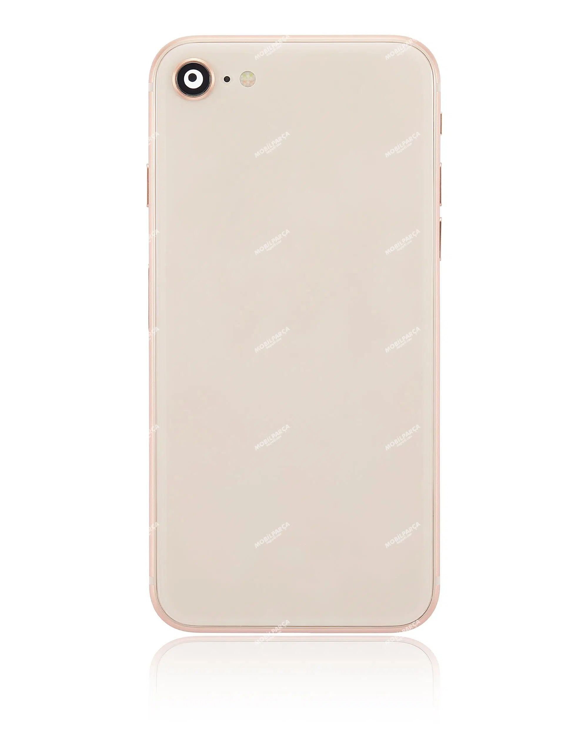 İphone 8 İle Uyumlu Kasa Kapak Set Gold İçi DOLU (Logolu) %100 Orijinal Ürün Kasa
