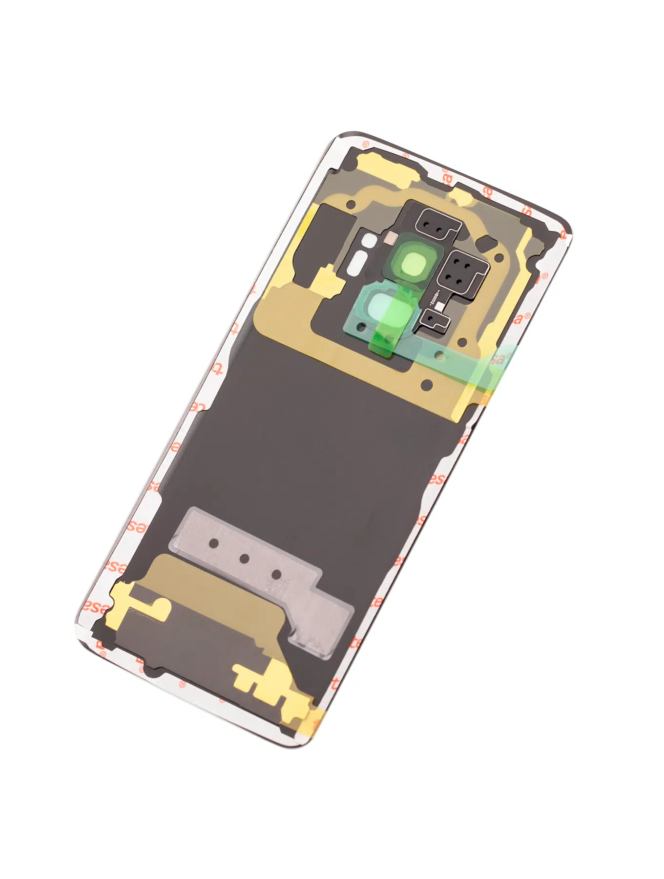 Samsung Galaxy S9 İle Uyumlu Kamera Lensli Arka Kapak Camı (Logosuz) (Aftermarket Plus) (Orta... 