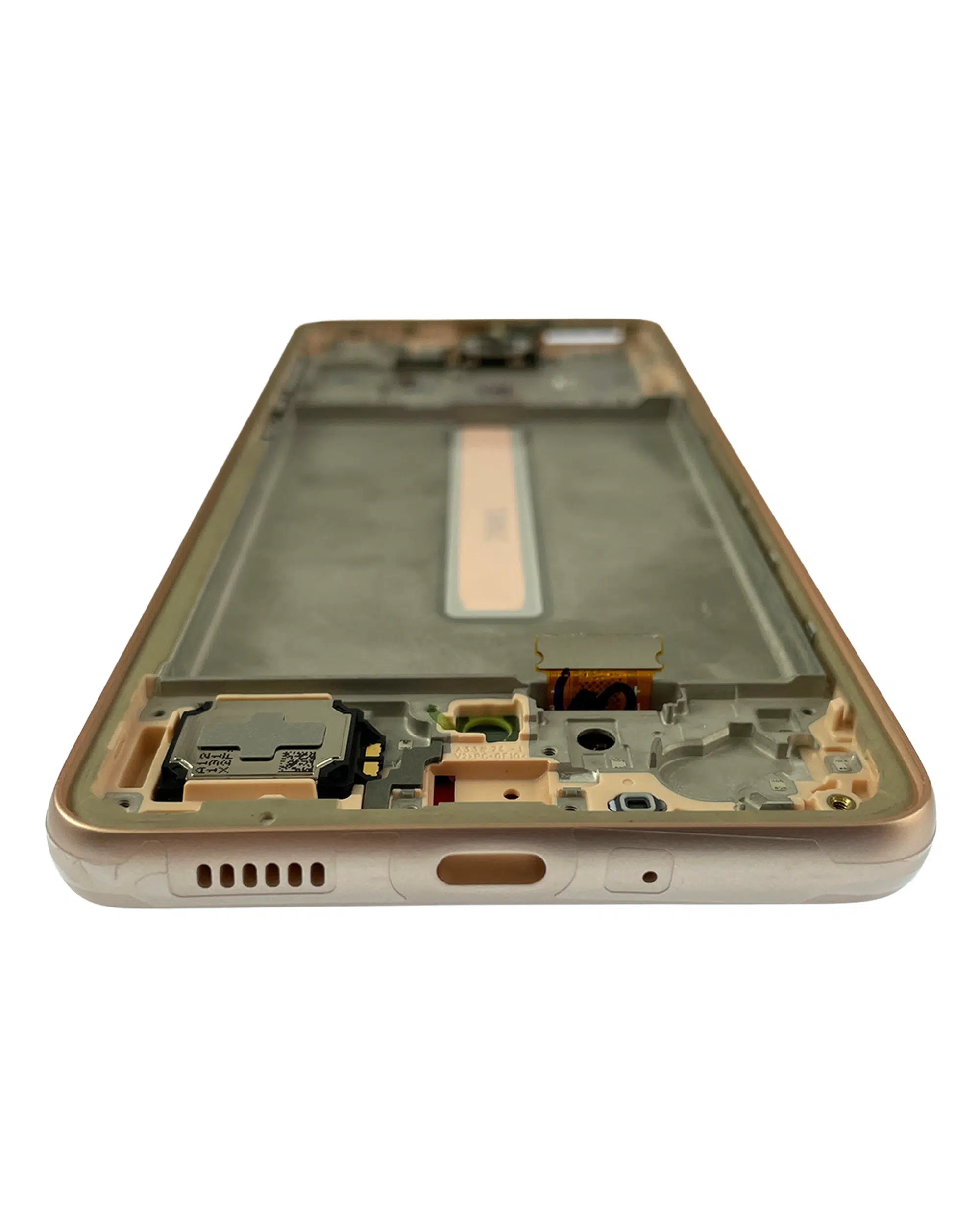 Samsung Galaxy A33 5G (A336 / 2022) (Servis Paketi) (Şeftali) Uyumlu Çerçeveli OLED Montaj 