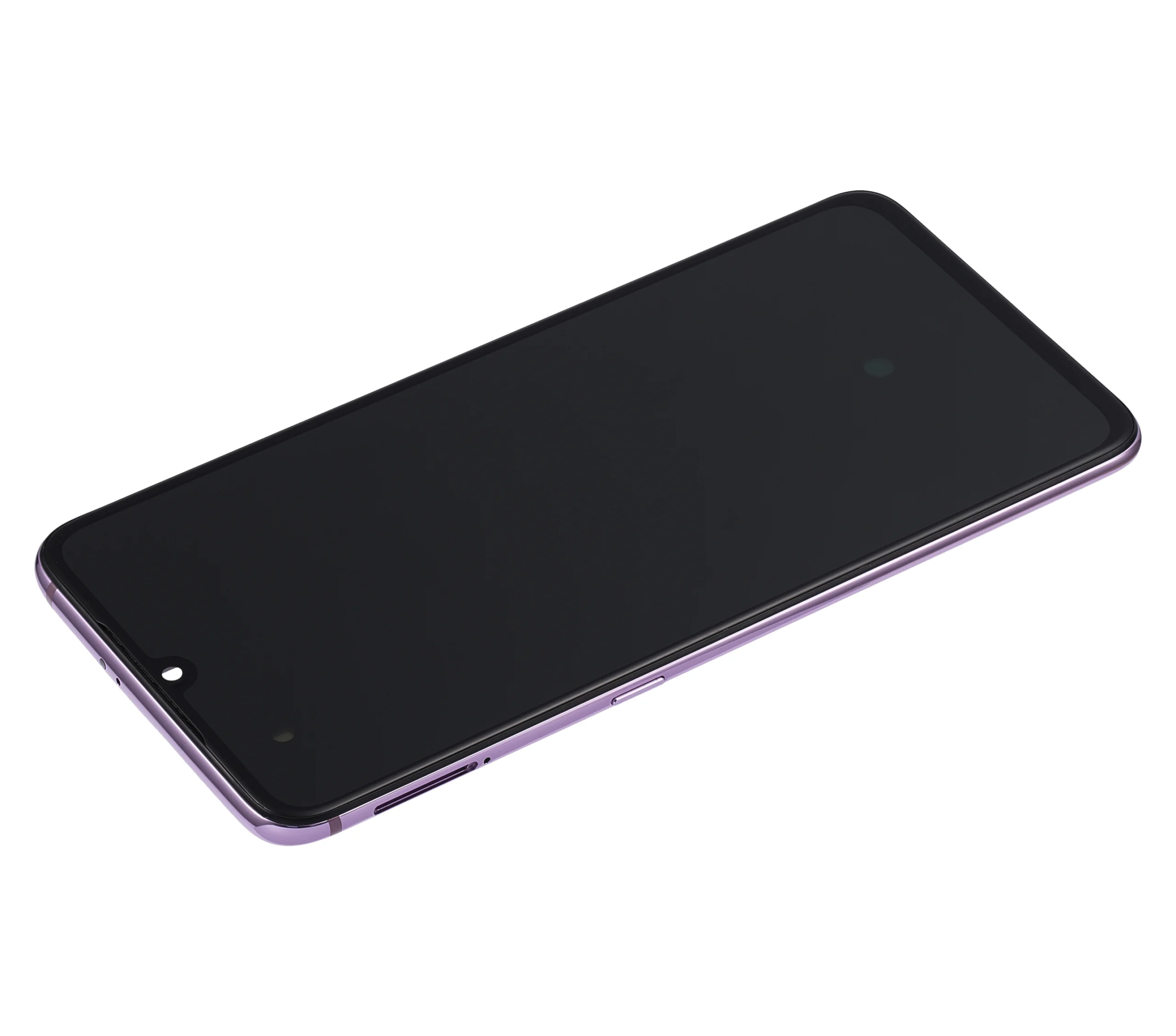 Xiaomi Mi 9 İle Uyumlu Çerçeveli Ekran Dokunmatik Orjinal (Lavanta Menekşe)