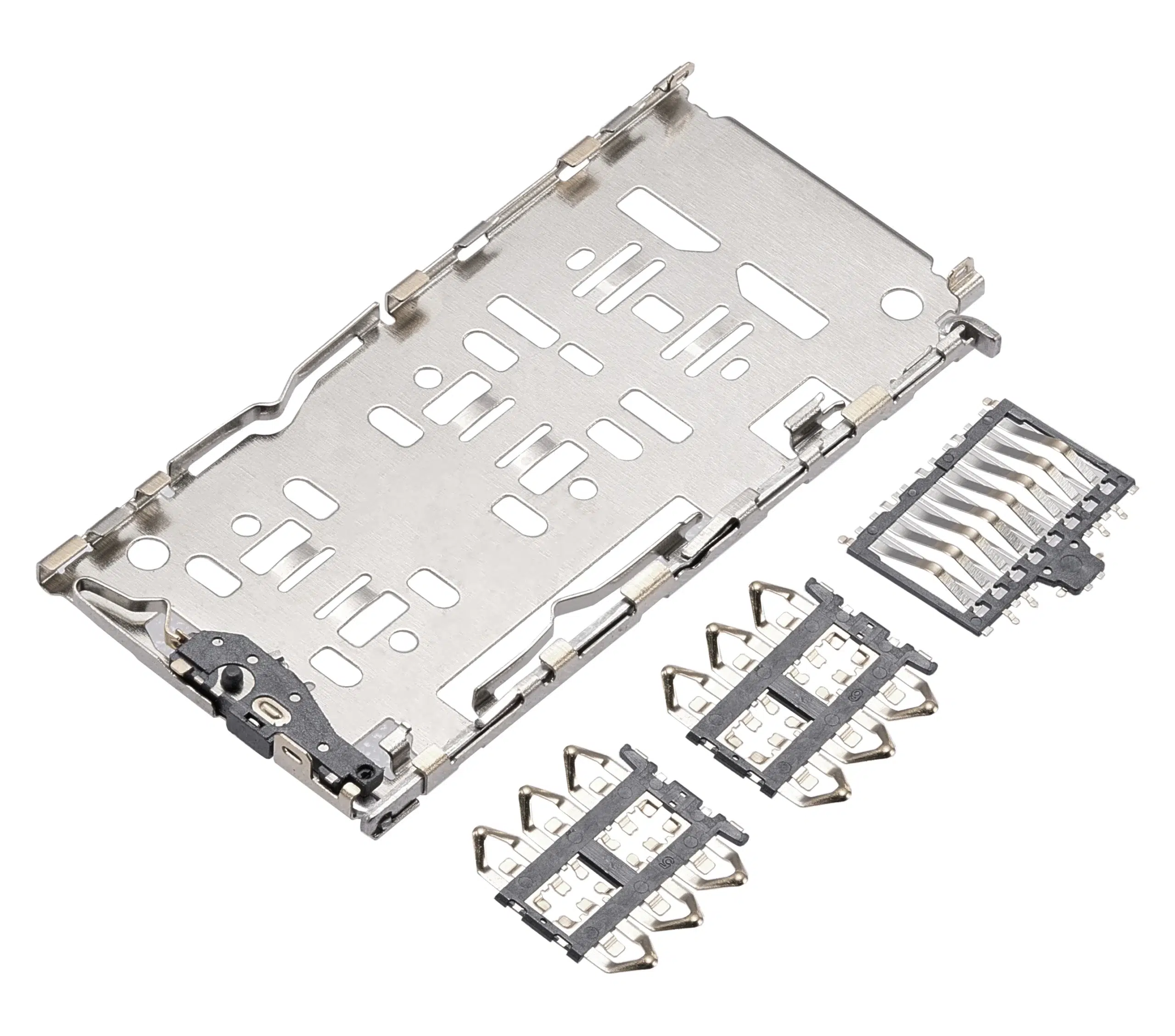 Huawei Y5 / Y6 / Y7 / Y8 / Y9 2019 Sim Kart Okuyucu Uyumlu  (4 Parça Set)