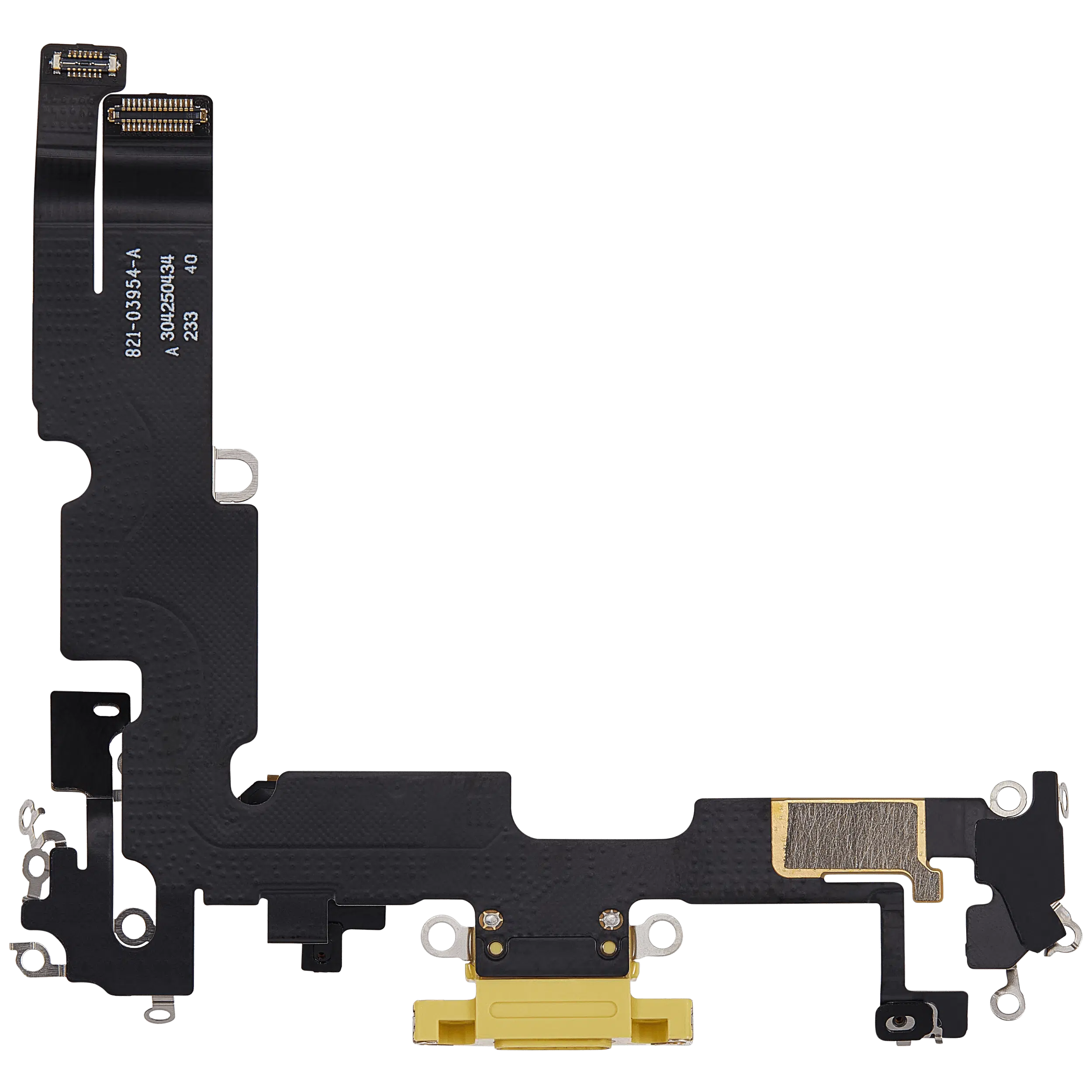 İphone 14 Plus ile Uyumlu Şarj Portu Filmi Kablo (Kullanılan OEM Çekme) (Sarı) (%100 Orijinal Ürün)
