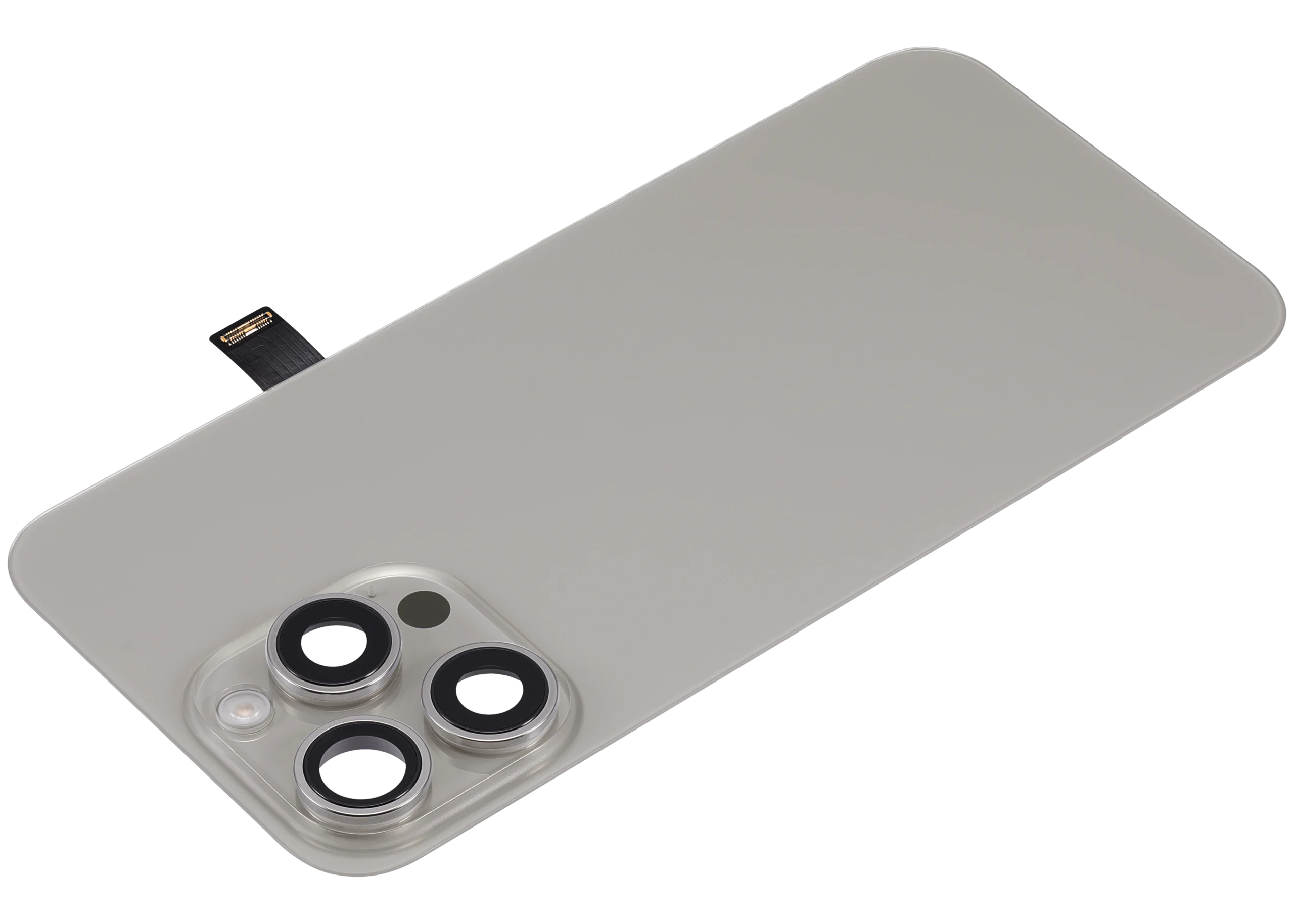 İphone 15 Pro Max İle Uyumlu Arka Cam Kapak Çelik Plakalı Kablosuz NFC Şarjlı MagSafe Mıknatıslı