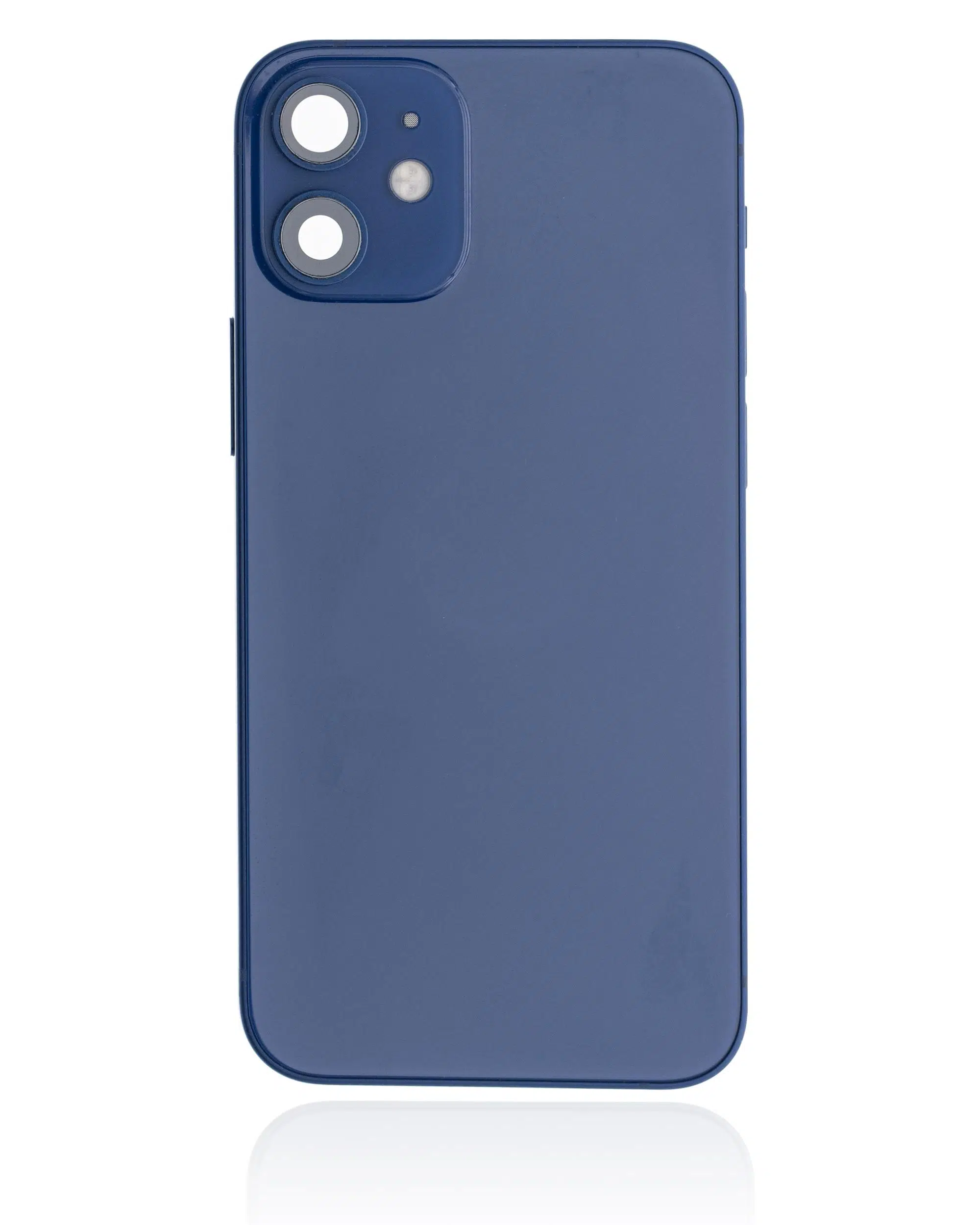 İphone 12 Mini İle Uyumlu Kasa Kapak Set Mavi İçi DOLU (Logolu) %100 Orijinal Ürün Kasa