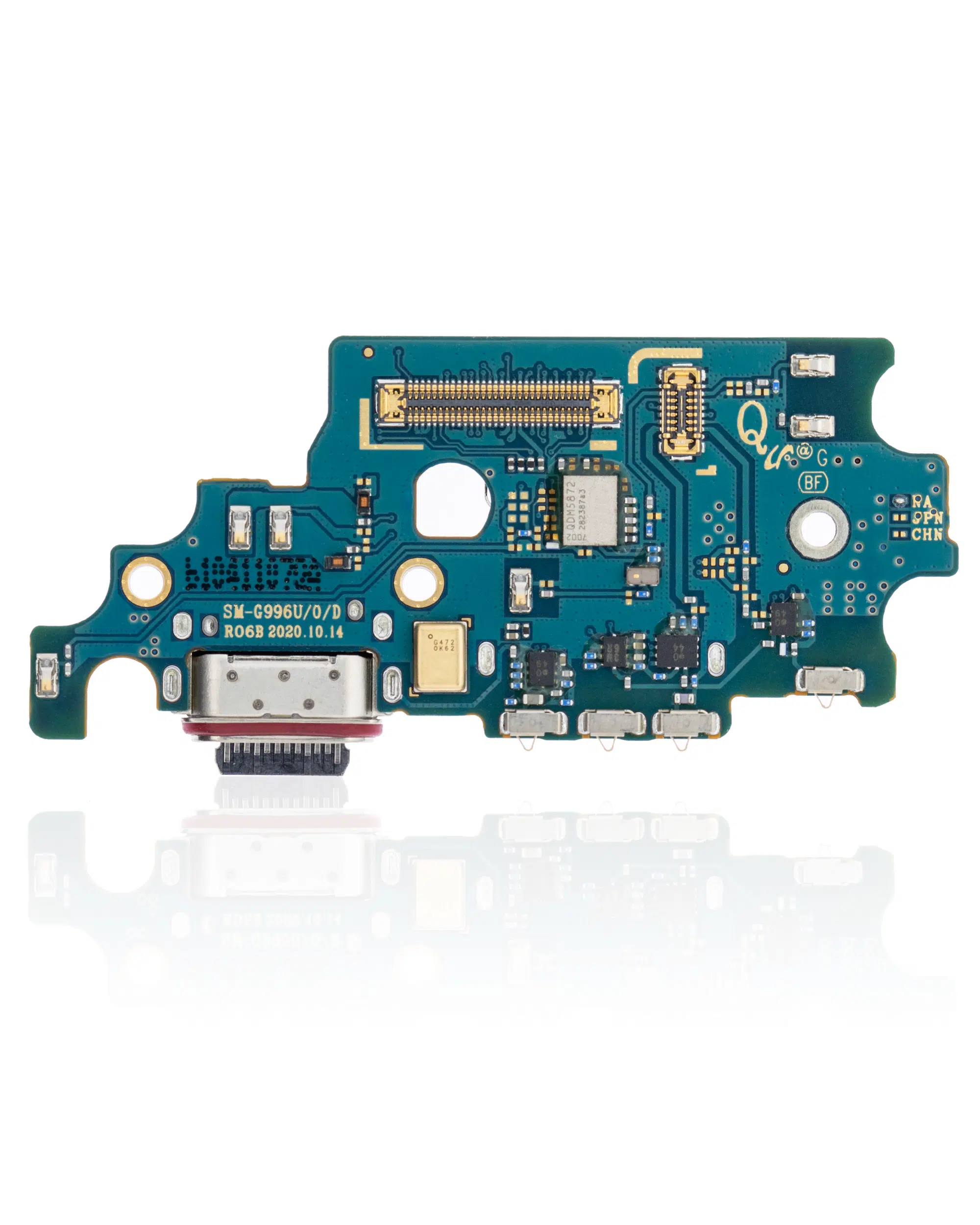 Samsung Galaxy S21 Plus (G996U) (ABD Versiyonu) ile Uyumlu Sim Kart Okuyuculu Şarj Portu Kartı (%100 Orijinal Ürün)
