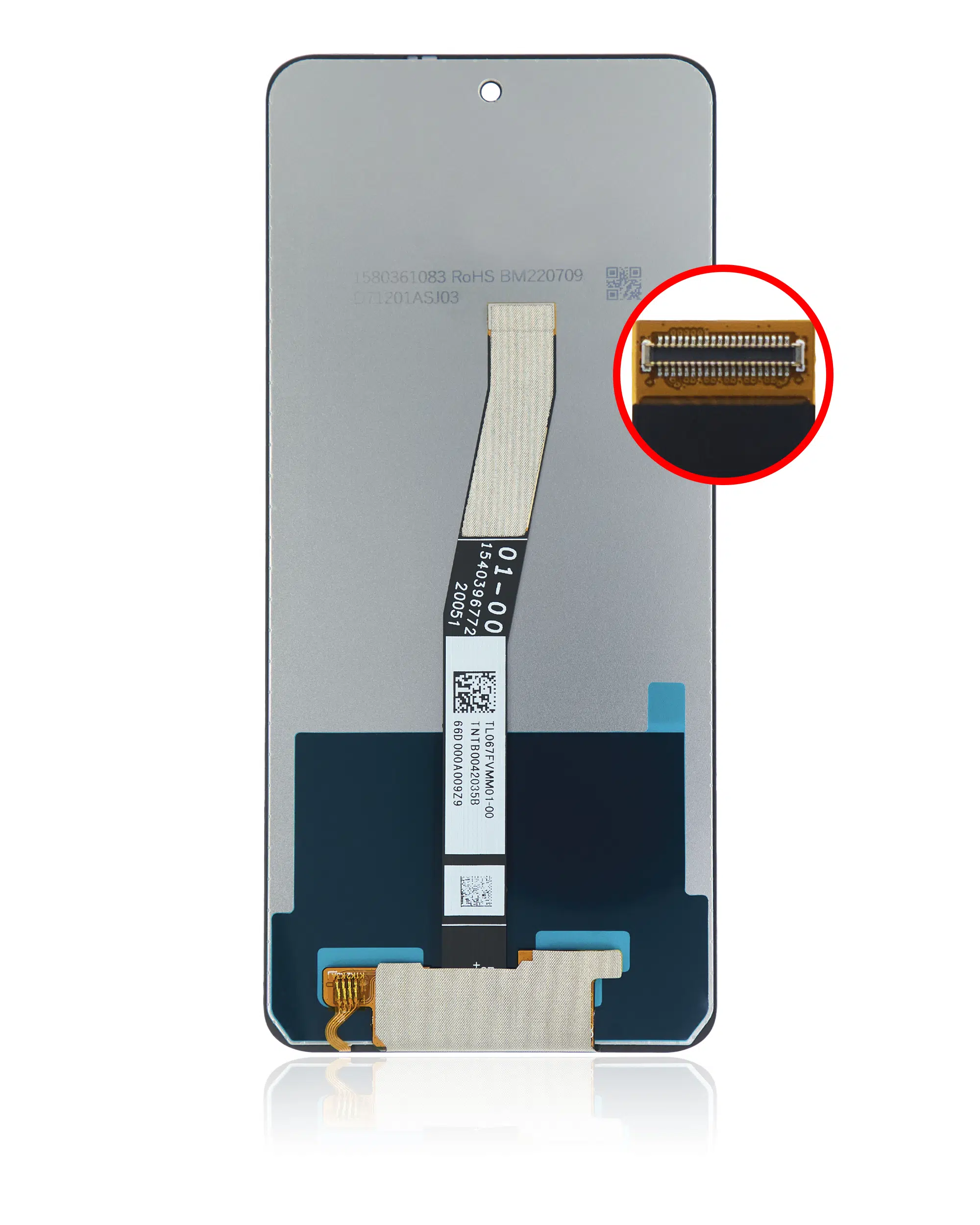 Xiaomi Redmi Note 9t İle Uyumlu Çerçevesiz Ekran Dokunmatik (A Kalite)