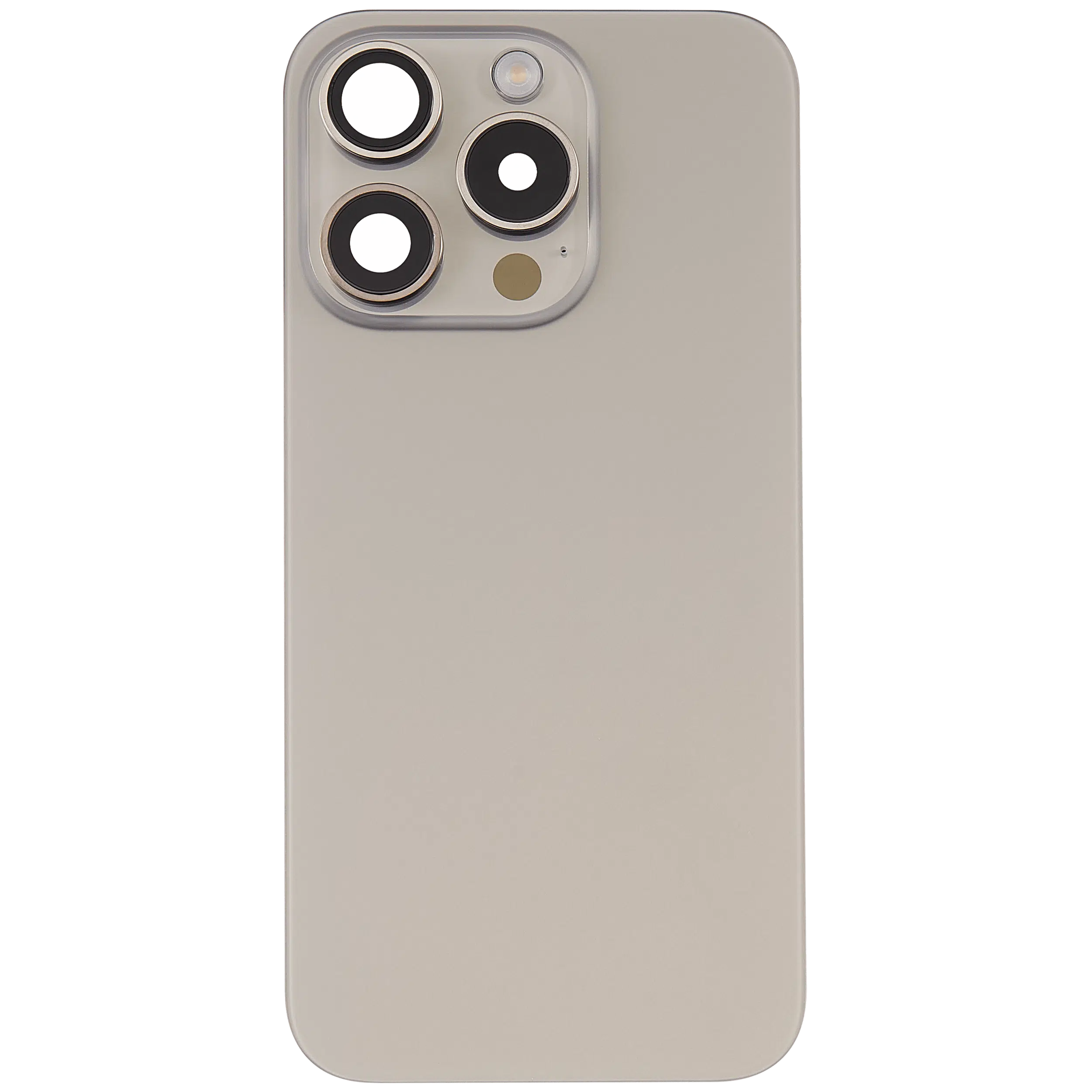 İphone 15 Pro İle Uyumlu Arka Cam Kapak Çelik Plakalı Kablosuz NFC Şarjlı MagSafe Mıknatıslı