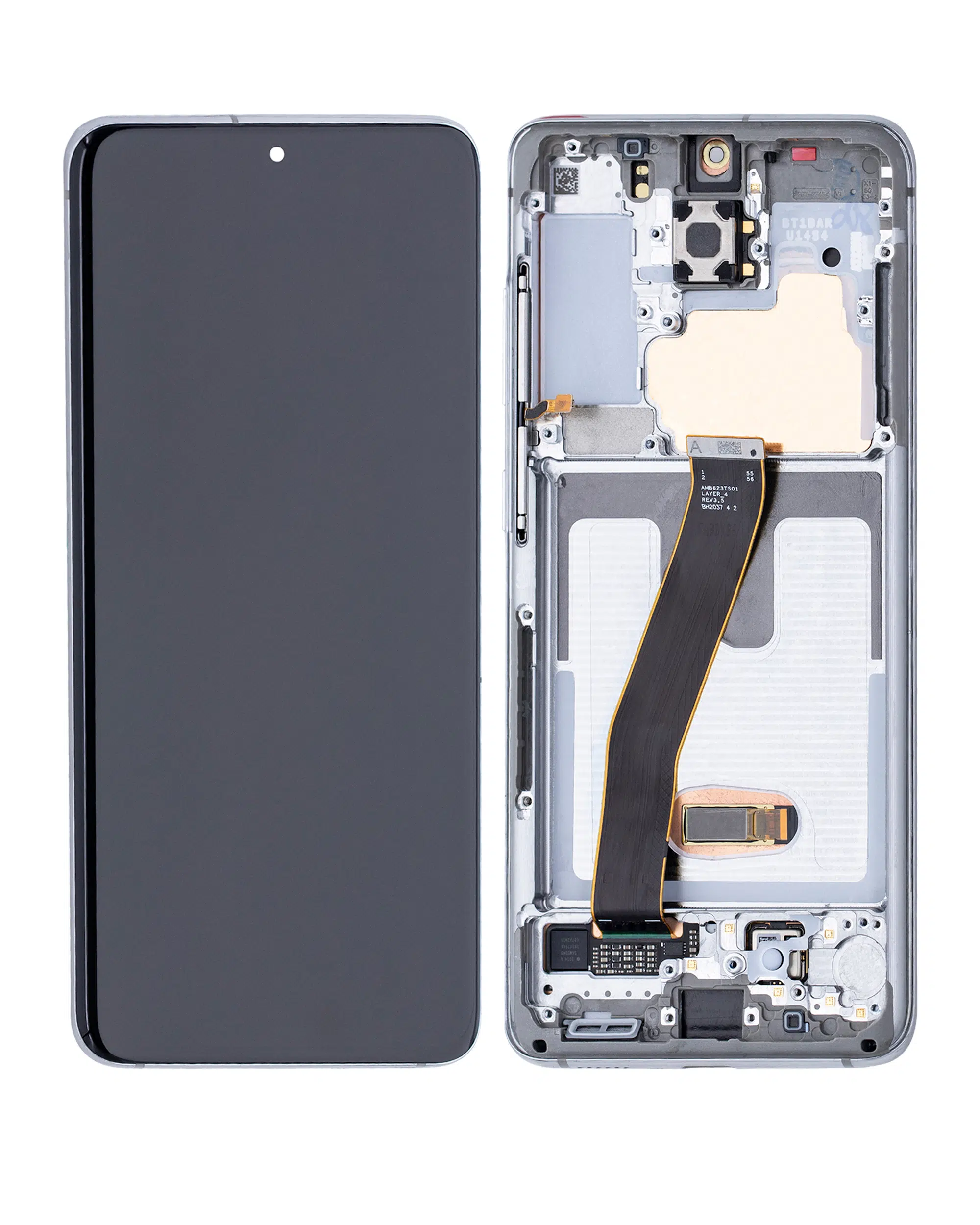 Samsung Galaxy S20 5G ile Uyumlu Çerçeveli OLED Ekranı(Yalnızca Verizon 5G UW Çerçeve) (Yenilenmiş... 