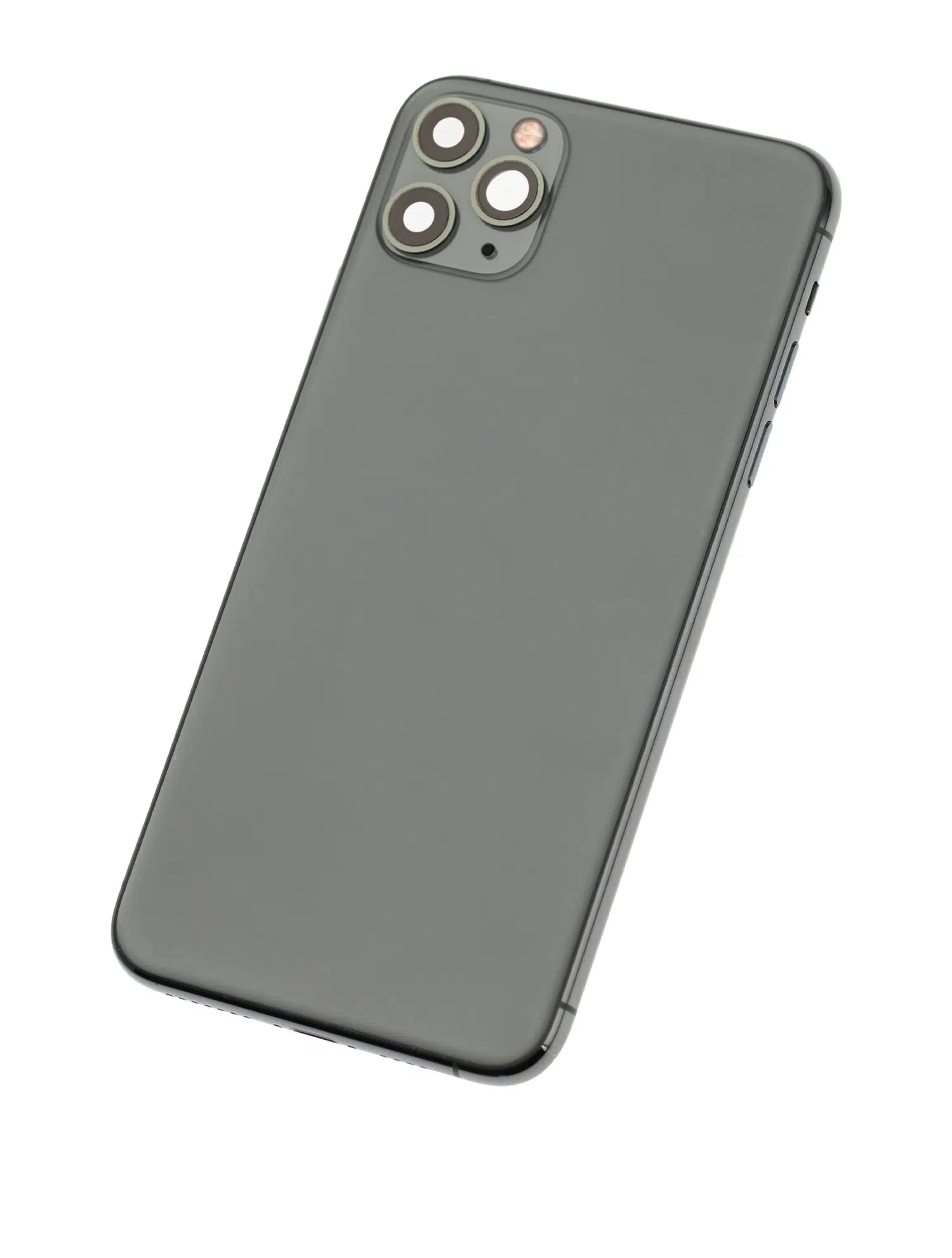 İphone 11 Pro Max İle Uyumlu Kasa Kapak Set Siyah İçi Boş (Logolu) 1/1 Kasa