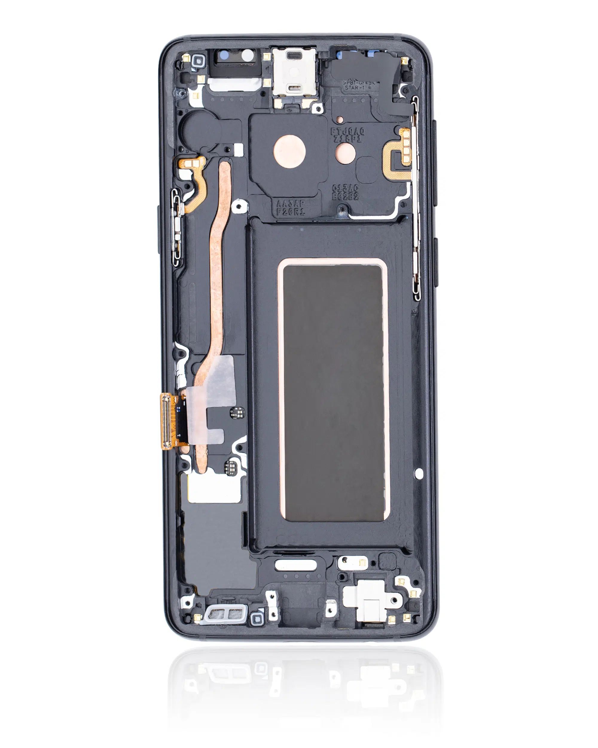Samsung Galaxy S9 İle Uyumlu Ekran Dokunmatik Çerçeveli (Gece ​​Yarısı Siyahı) (Oled)