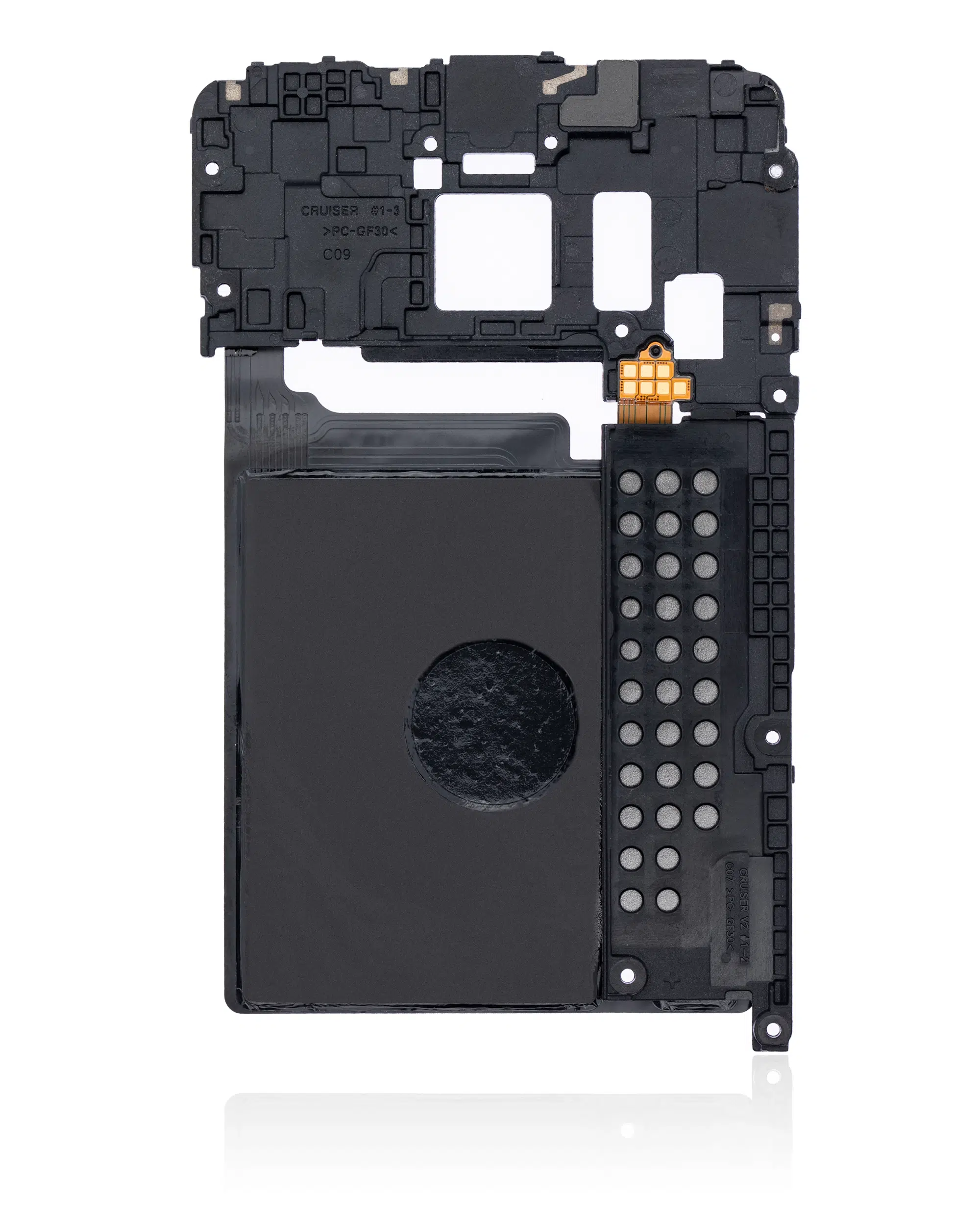 Samsung Galaxy S8 Active ile Uyumlu Braketli Kablosuz NFC Şarj Filmii 