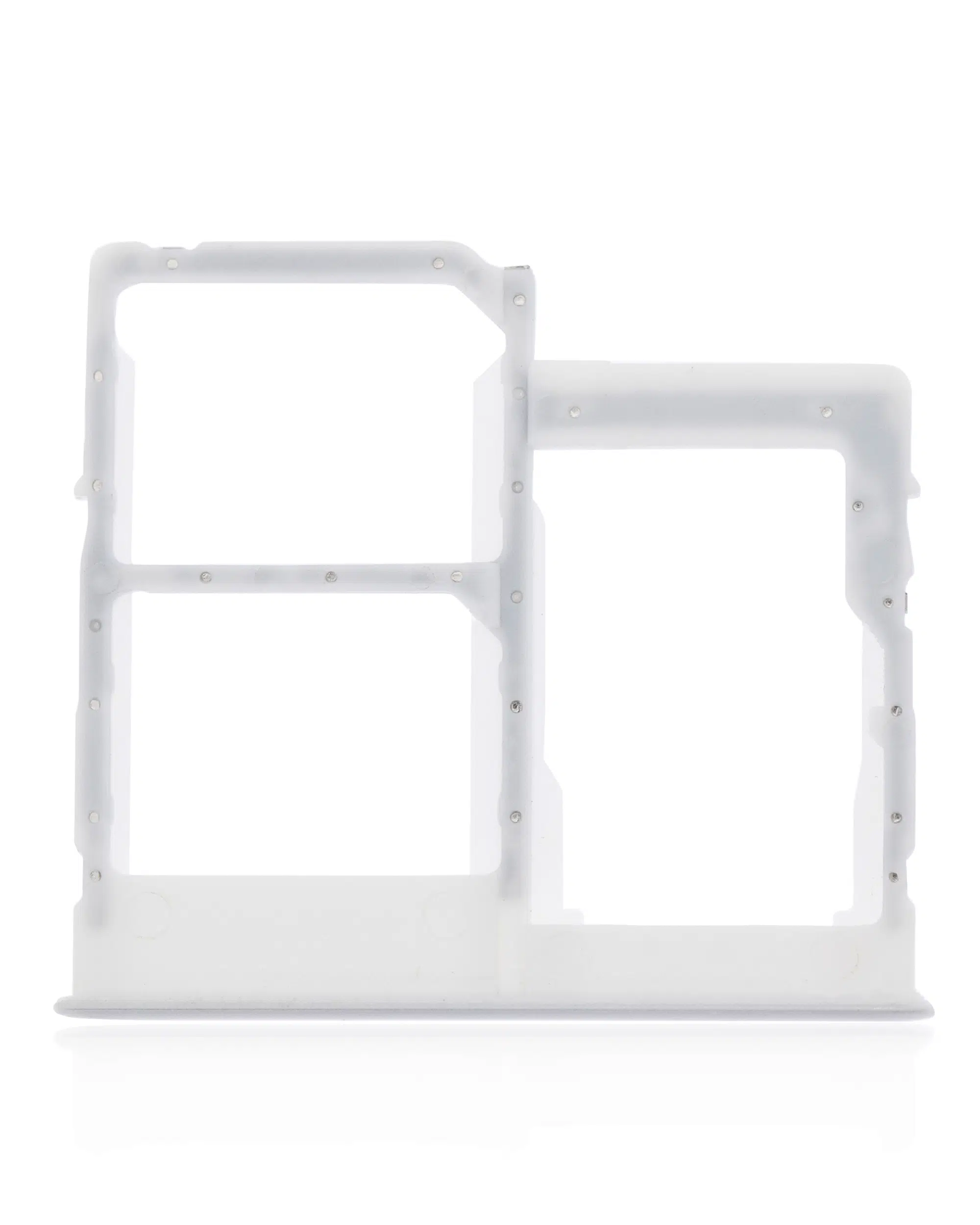 Samsung Galaxy A31 ile Uyumlu Çift Sim Kart Tepsisi (A315 / 2020) (Beyaz)