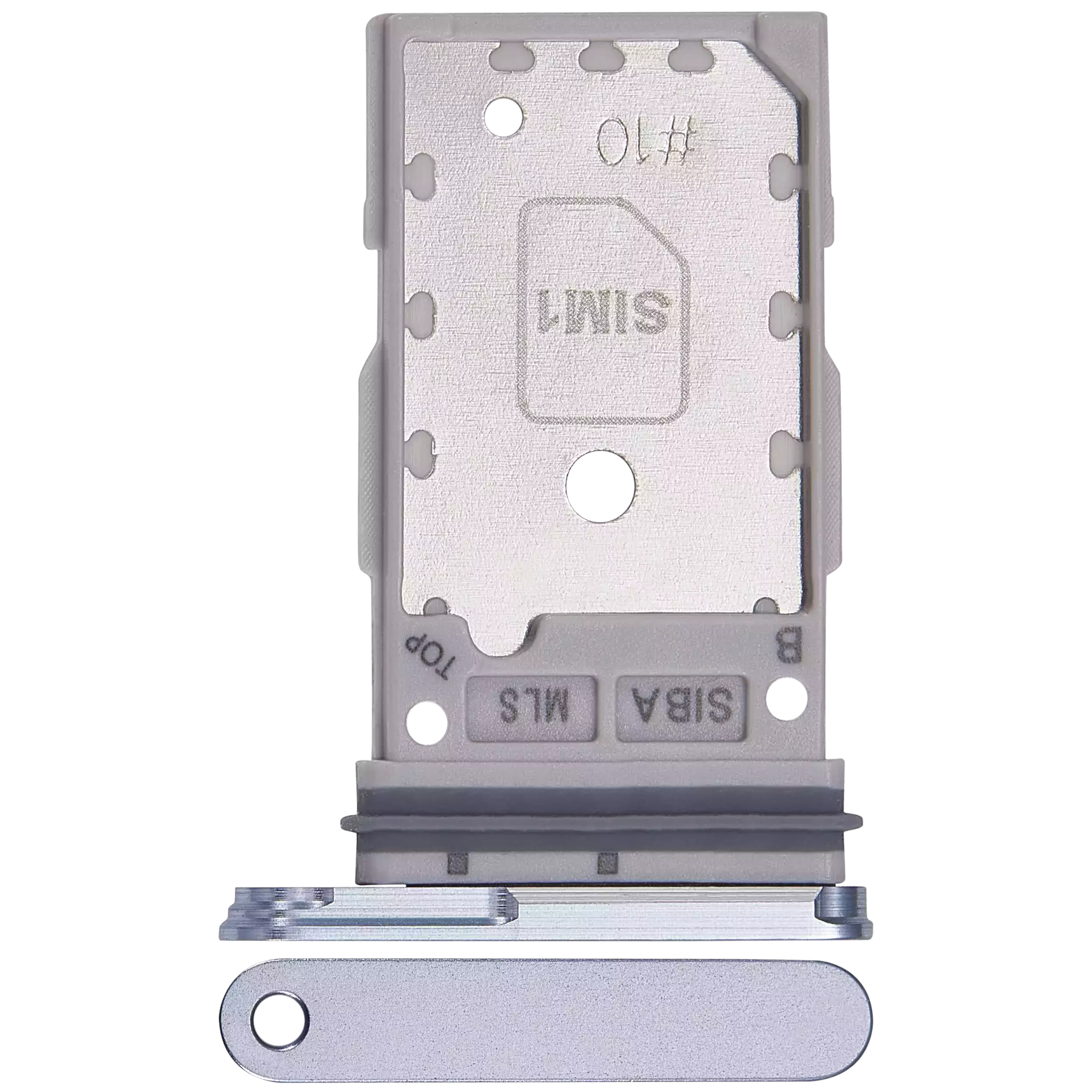 Samsung Galaxy S24 5G / S24 Plus 5G (Safir Mavi) İle Uyumlu Çift Sim Kart Tepsisi 
