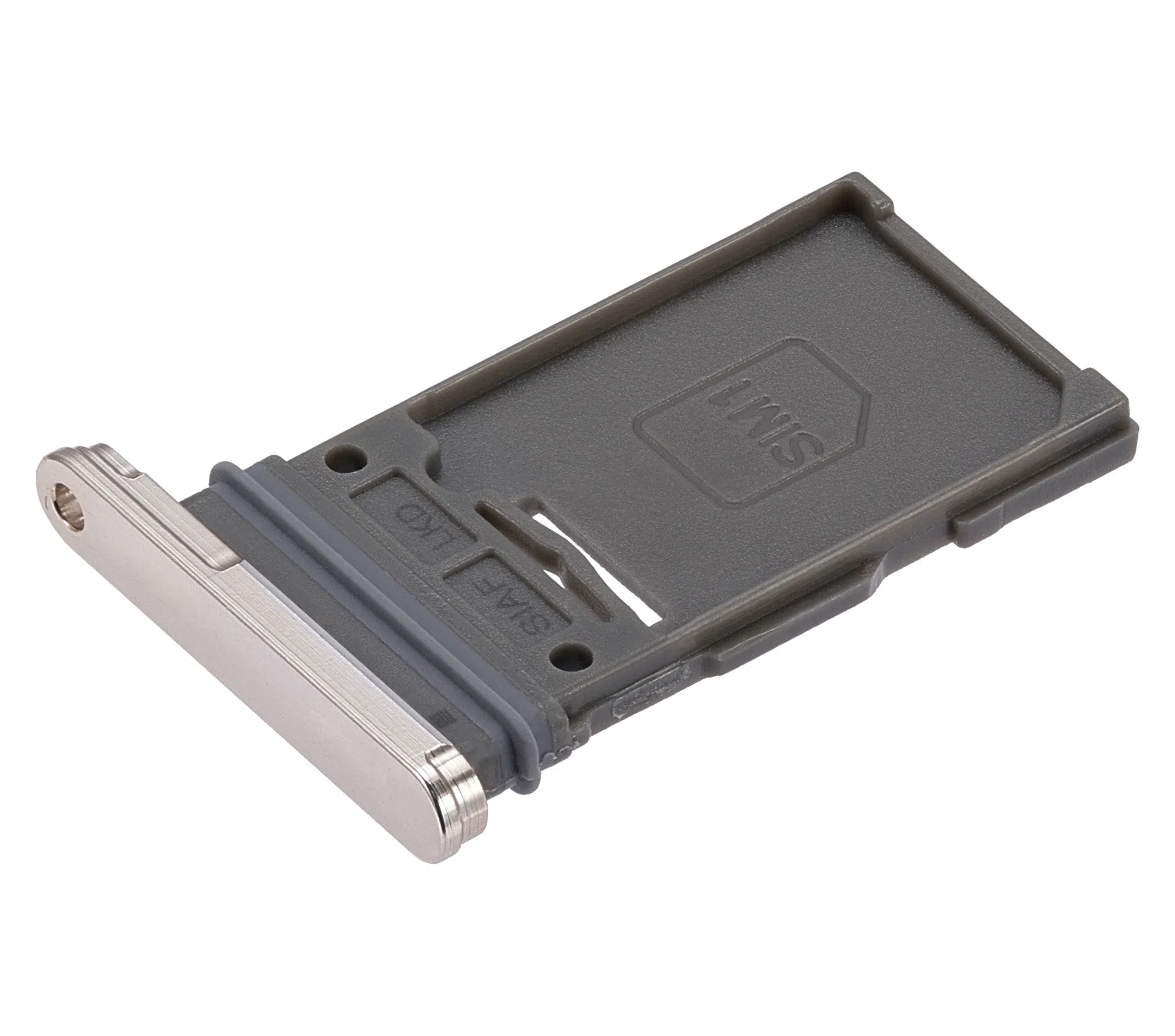 Samsung Galaxy S23 5G ile Uyumlu Tek Sim Kart Tepsisi (Krem)