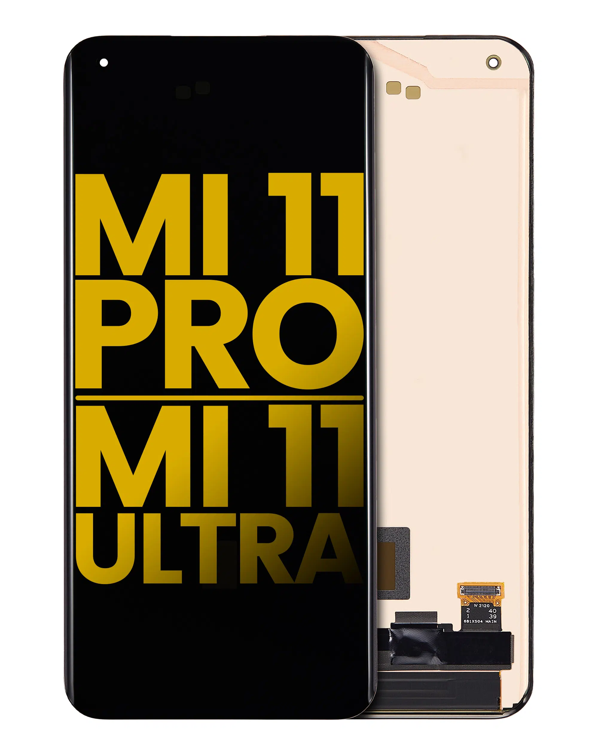 Xiaomi Mi 11 Pro /ile Uyumlu Çerçevesiz Ekran Dokunmatik (%100 Orijinal Ürün)