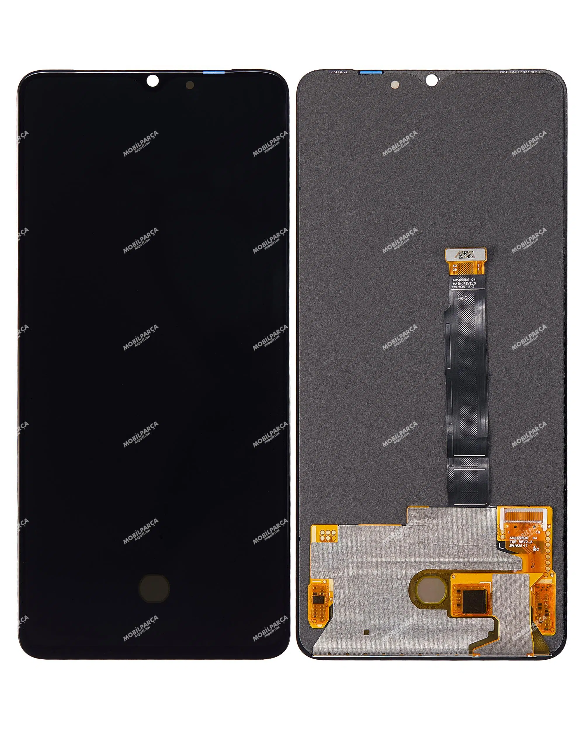 Oppo Realme X2 Pro İle Uyumlu Çerçevesiz Ekran Dokunmatik (%100 Orijinal Ürün)