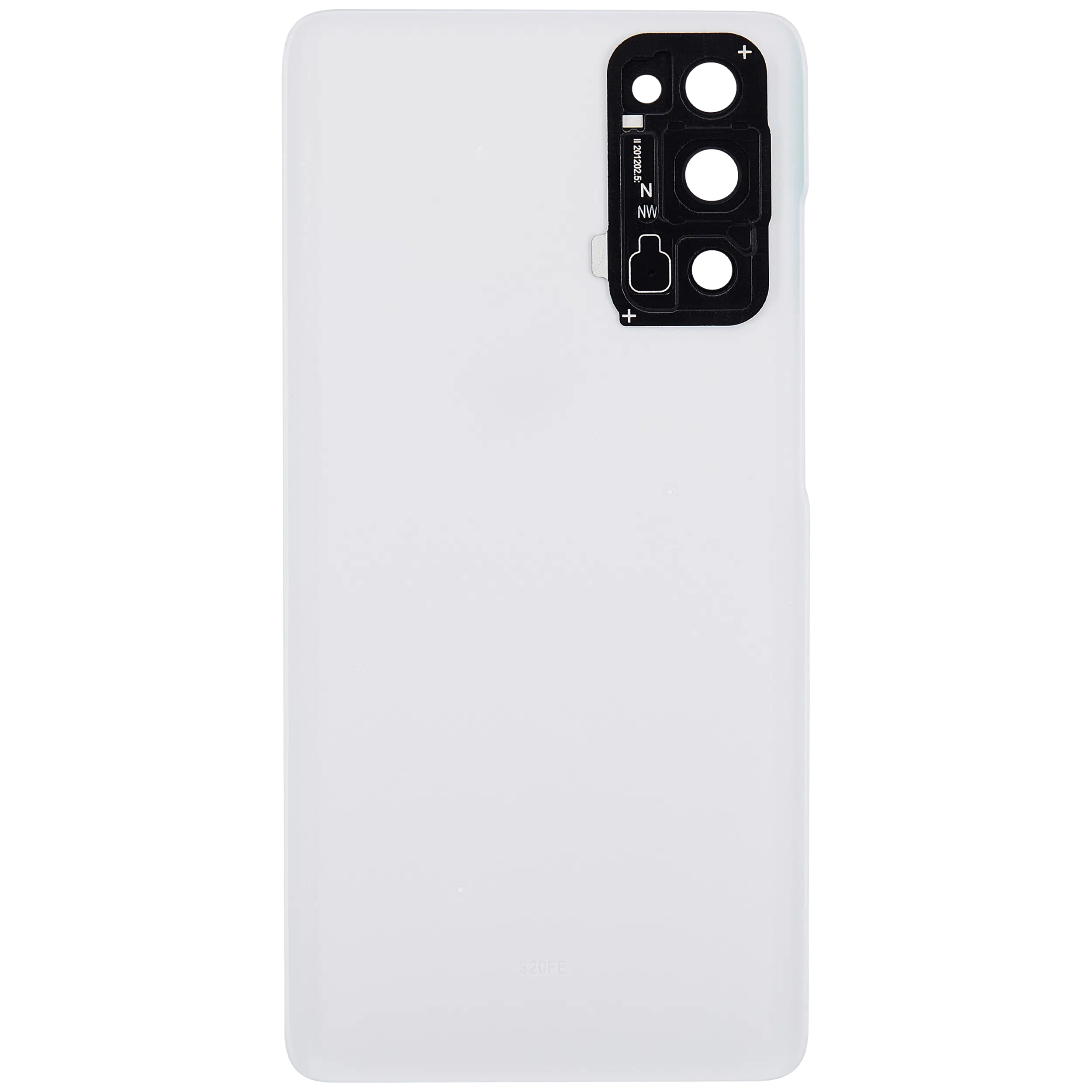 Arka kapak Camı Kamera Lensli Samsung Galaxy S20 FE 5G (Aftermarket Plus) (Bulut ... 